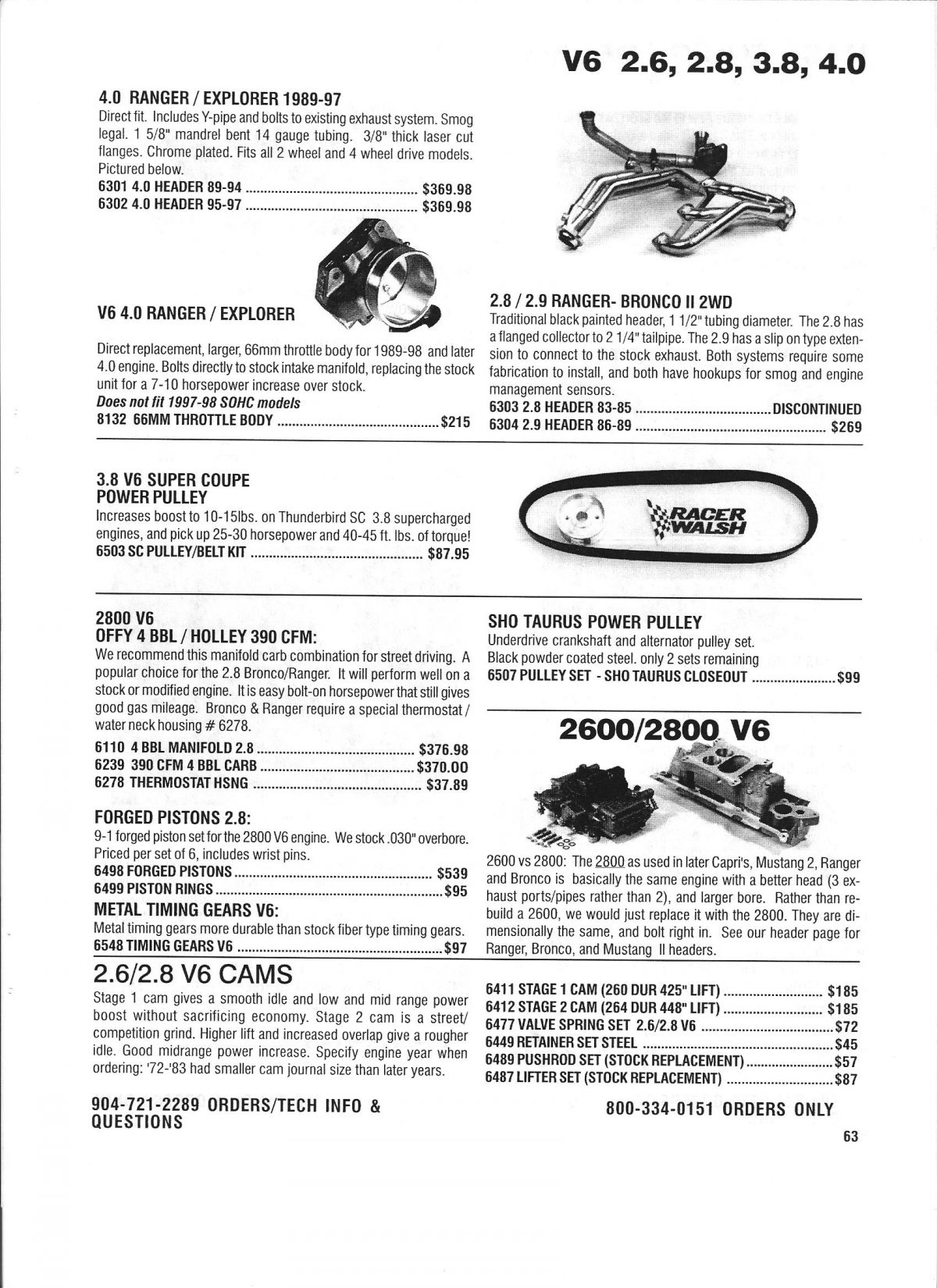 Catalog 29 Racer Walsh