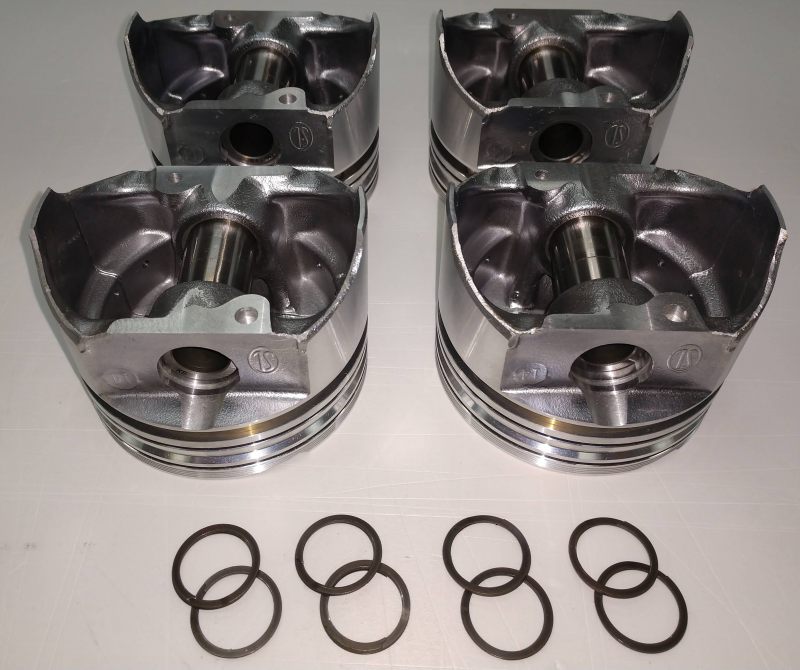 2.3 Keith Black Pistons For 5.2″ Rods RWA1563 Racer Walsh