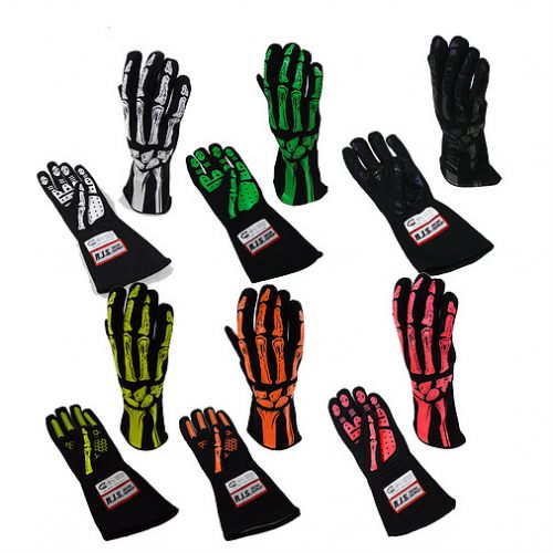 nike gloves skeleton