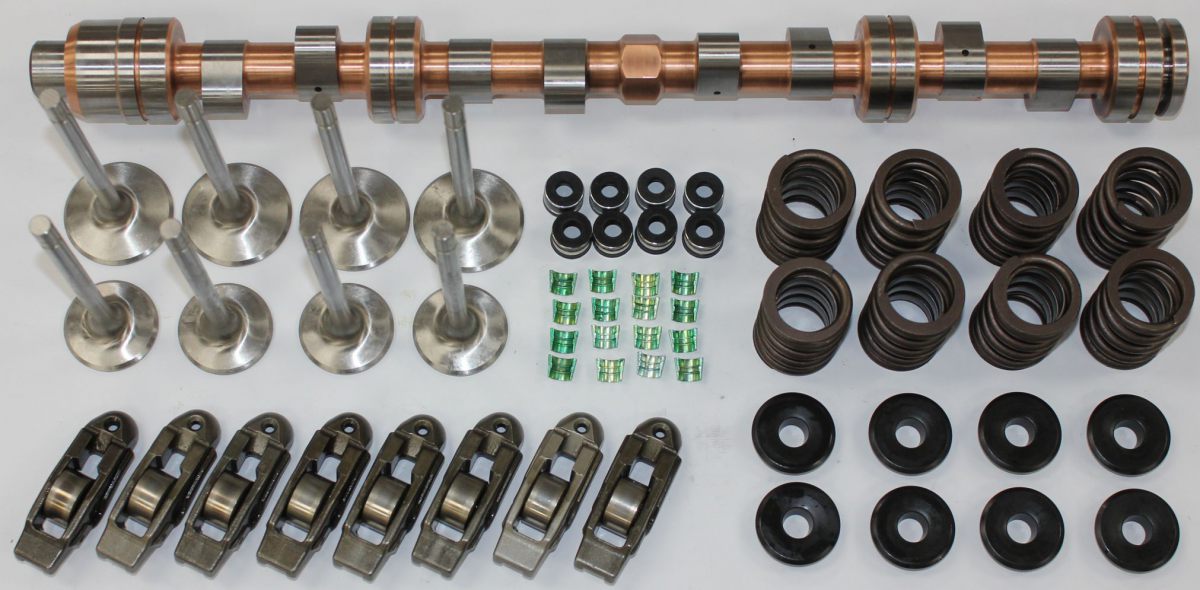 2.3 Mechanical Roller Cam Kit Cam, Followers, Springs, Retainers